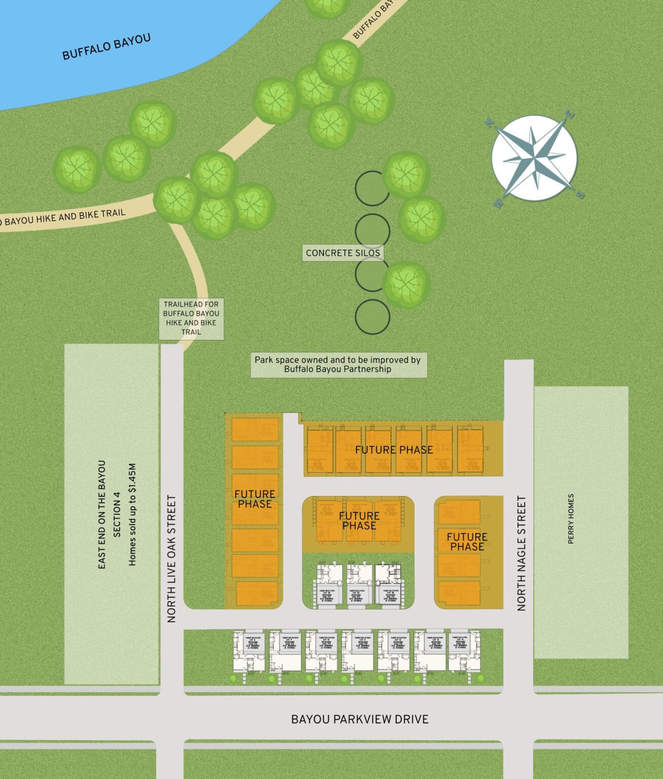 East End on the Bayou, Section 2 Site Plan